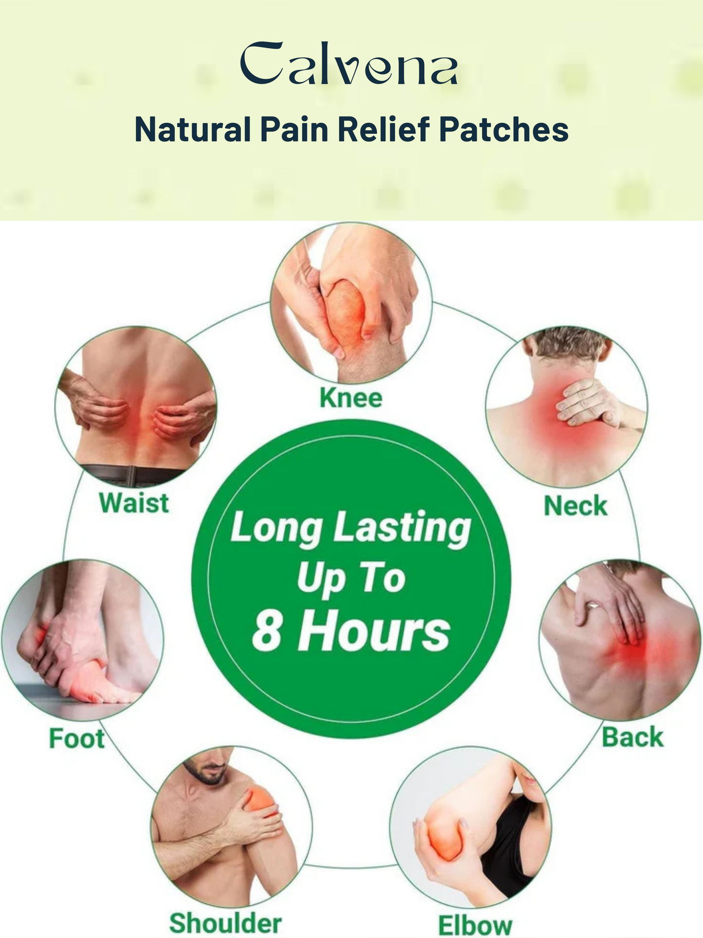 Calvena™ Natural Pain Relief Patches