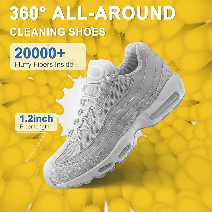 Calvena™ Heavy Duty Shoe Washing Machine Dryer Reusable Cleaning Tennis Shoes