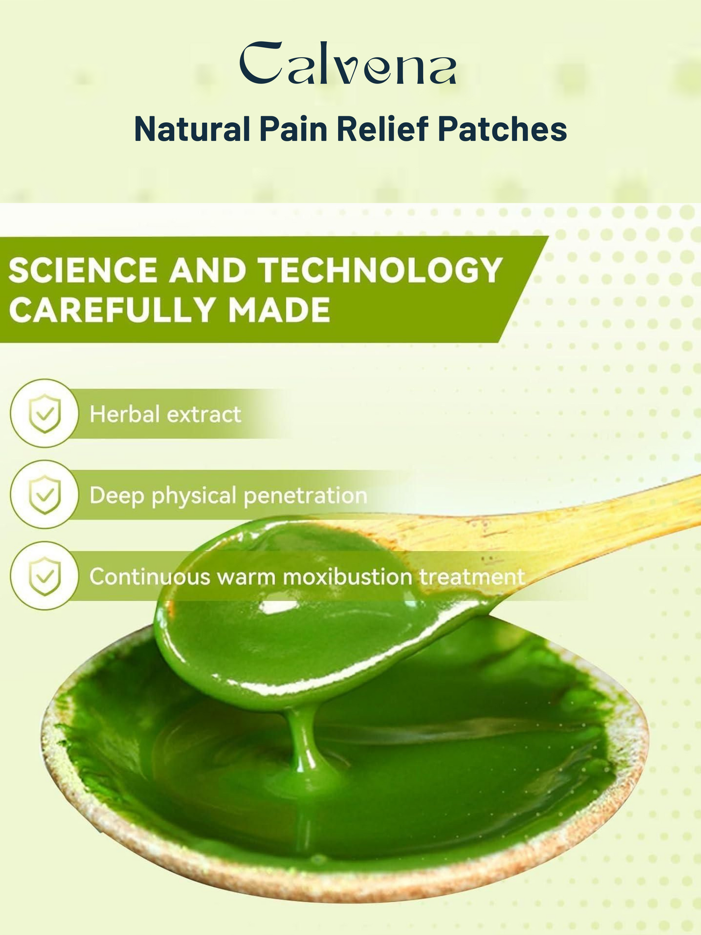 Calvena™ Natural Pain Relief Patches